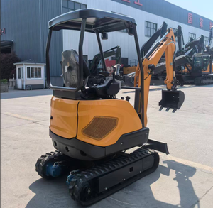 Excavadora de cadenas de 1350 kg, miniexcavadora hidráulica para proyectos de construcción, paisajismo, jardinería y agricultura, venta al por mayor - Product Image 5