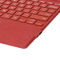Nouveau clavier sans fil ultra fin avec rétroéclairage RVB et pavé tactile pour Surface Pro 8/9/X, vente en gros d'usine