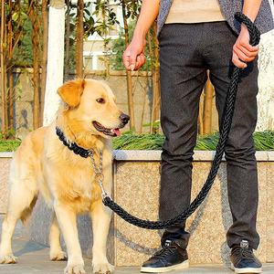 Correa de Perro de Cuerda Trenzada, Correa de Perro de Cuerda Trenzada Resistente y de Alta Resistencia, <span class=keywords><strong>Collar</strong></span> de Entrenamiento para Perros Pequeños - Product Image 3