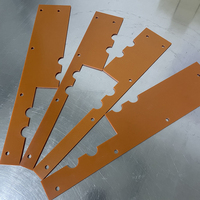 Plaque de bakélite et tige phénolique usinées sur mesure par CNC pour pièces de formes spéciales, service de fabrication de panneaux isolants haute densité