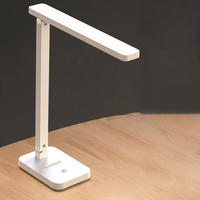 Lampe de bureau LED type lumière du soleil, protection oculaire à spectre complet, lampe de table pour étudiants, lecture, écriture, 3 modes de couleur, commande tactile