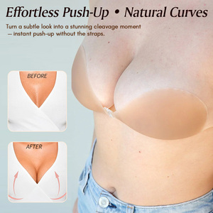 Pasties núm vú Bìa Silicone vú Áo ngực dính trên áo ngực quây backless vô hình đẩy lên dính áo ngực cho phụ nữ sexy Dresses - Product Image 4