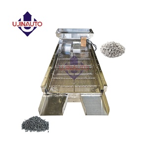 Máquina tamizadora de pantalla vibratoria lineal para hierba seca, almendra, tabaco, Motor de acero utilizado para procesamiento de alimentos, mineral, granja química - Product Image 2