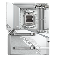 Gigabit B850 AORUS STEALTH ICE Mainboard WIFI7 ATX Motherboard Gaming Desktop AMD B850 DDR5 Ram PCIe 5.0 M.2 SSD dengan WIFI7