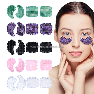 Mascarilla de piedra <span class=keywords><strong>Natural</strong></span> <span class=keywords><strong>para</strong></span> los ojos, Mini cubiertas faciales <span class=keywords><strong>para</strong></span> los ojos hinchables, <span class=keywords><strong>para</strong></span> jaquetas, ojeras, Jade, refrigeración - Product Image 3