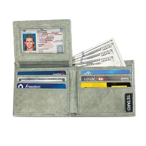 Custom Card Holder Printing Waterproof RFID Recyclable Dupont Paper Tyvek Wallet