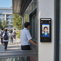 Máquina de Control de Acceso y Registro de Asistencia con Reconocimiento Facial, Luz Visible Dinámica para Oficina, Fábrica, Escuela, Entrada de Comunidad