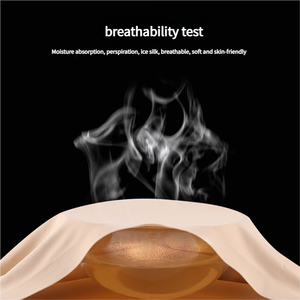 Ropa interior fina personalizada de verano, bragas sin costuras de seda helada, calzoncillos bóxer de cintura media para mujer, pantalones cortos de algodón con entrepierna para ropa deportiva - Product Image 4