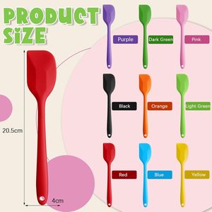 Heat Resistant Kitchen <b>Silicone</b> Spatula Set Durable Food Grade <b>Silicone</b> Cake Spatula High Quality <b>Silicone</b> <b>Bake</b> Spatula - Product Image 4