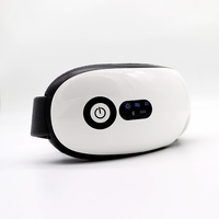 Wiederaufladbare Elektrische Massage-Augenmaske mit Vibration, Wärme, Mehreren Modi, Hochfrequenz, Entfernung von Augenringen, Musik-Augenmassagegerät