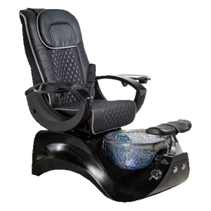 Fauteuil de pédicure spa multifonctionnel de luxe personnalisable avec fonction de <span class=keywords><strong>massage</strong></span> et baignoire en verre pour salon de <span class=keywords><strong>massage</strong></span> des pieds - Product Image 1