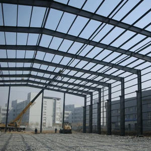 30-50% Kürzere Bauzeit Industrielle Nutzung Maßgeschneiderte Moderne Schnellmontage-Stahlkonstruktion Werkstatt - Product Image 2