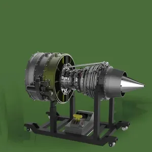 1/10 धातु जेट टरबाइन इंजन असेंबली मॉडल खिलौना उपहार 1000 + भागों जुड़वां शाफ्ट टर्बोफैन डिय किट dm119 - Product Image 5