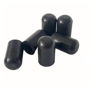 Đen Nhiệt co lại cáp cuối nắp cao su dây cuối nắp có hoặc không có lớp lót dính cho <span class=keywords><strong>PE</strong></span> đúc dịch vụ chế biến - Product Image 6