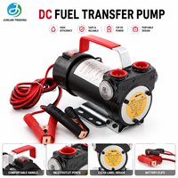 Pompe de transfert de carburant portable à courant continu DC12V/24 pour le diesel et l'essence, pour le remplissage aux stations-service, pompe de distribution d'huile