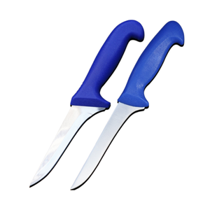 Ensemble de couteaux de boucher professionnels multi-tailles pour désosser, éplucher et fileter, manche antidérapant, acier inoxydable, pour la découpe de viande - Product Image 1