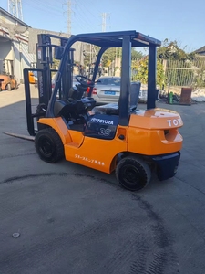 Meilleur <span class=keywords><strong>prix</strong></span> pour la vente d'un chariot élévateur Toyota d'occasion fabriqué au Japon, diesel, capacité de levage de 2,5 tonnes - Product Image 4