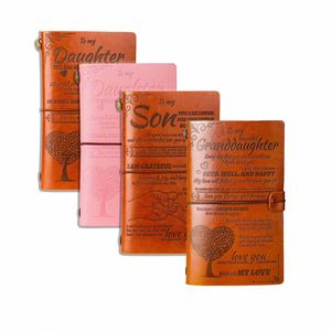 Journal rose pour filles, cadeau de remise de diplôme, avec lettres imprimées pour ma fille, offert par maman ou papa - Product Image 1