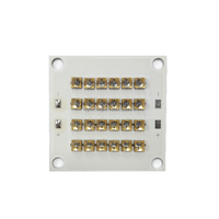 Module LED UVC violet 255nm 265nm 275nm sur carte PCB avec lentille en quartz IP20 20W pour la stérilisation