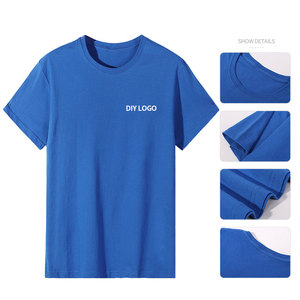 Wholesale <strong>3D</strong> Design Custom 100% Cotton <strong>T</strong> <strong>Shirt</strong> Solid Color Blank Embroidery Men's <strong>T</strong>-<strong>shirt</strong> Short Sleeved Workwear <strong>Shirt</strong> - Product Image 3