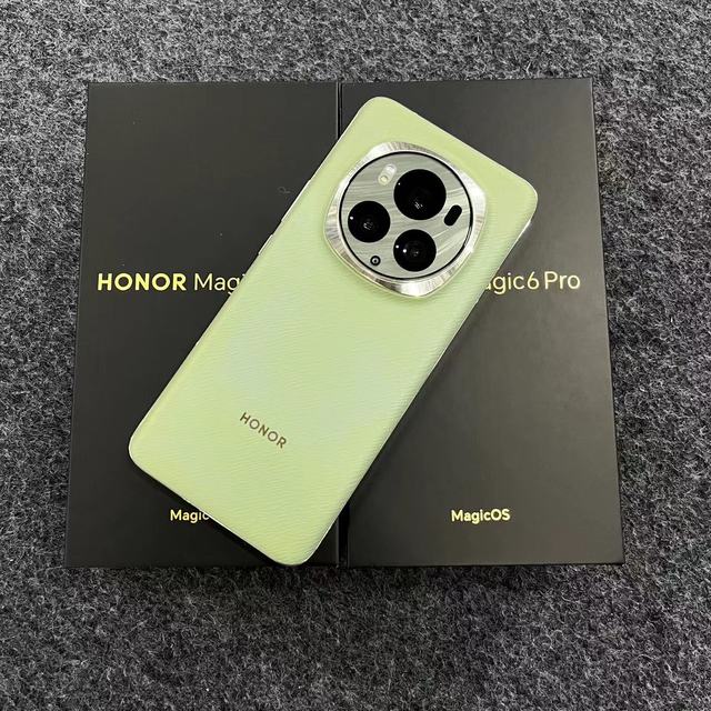 Wholesale Honor Magic 6 Pro 5G Smartphone High Quality 12+256GB Used Mobile Phone Octa Core CPU 512 GB ROM LTE Cellular Features