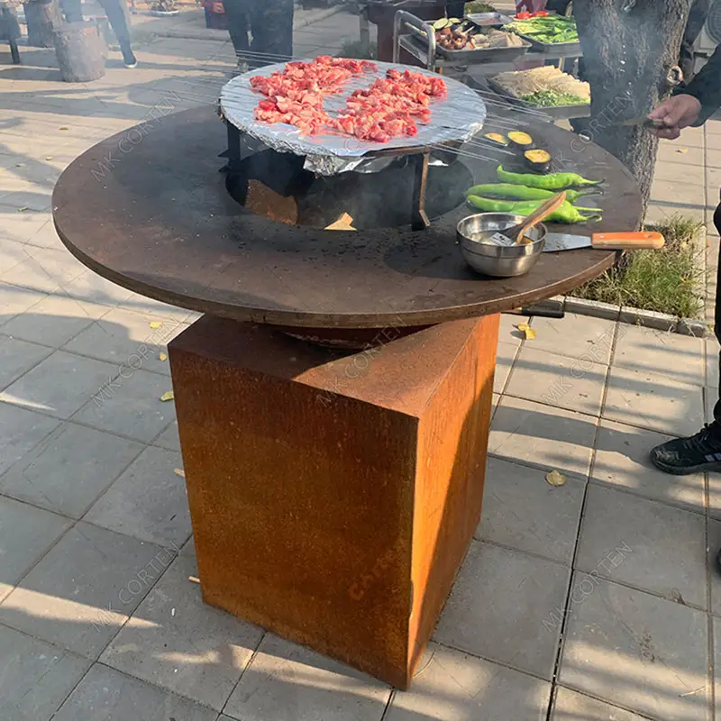 Fabricant chinois de grilles de barbecue de haute qualité fournit une grille de charbon de bois Portable
