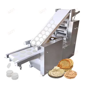 Chapati gözleme kalıplama makinesi yüksek kalite Pizza kabuk yapma makinesi fabrika doğrudan tedarik düz ekmek yapma makinesi fiyat