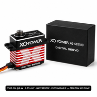 Servomoteur numérique sans noyau Crawler 15kg haute vitesse étanche boîtier aluminium 8.4V pour voitures RC SCX24 et moteurs de pièces d'avion RC 1/24