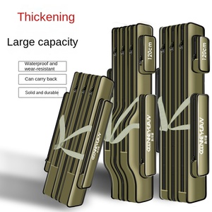 Custom Large Capacity 1.25 Meters Double Layer <b>Fishing</b> Backpack 80cm90cm Waterproof Oxford Belly Bag With <b>Rod</b> Storage Space - Product Image 2