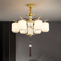 Nueva Lámpara de Araña LED de Estilo Chino para Casas Dúplex, Iluminación Principal para Salas de Estar, Villas, Mezzanines, Dúplex y Techos Altos