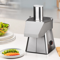 Machine électrique Vinica multifonctionnelle intégrée pour trancher, râper et couper en dés, petit coupe-légumes, râpe à pommes de terre et gingembre