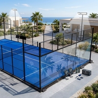 Pista de Pádel Panorámica Venus Glass para Clubes Deportivos - Materiales de Alta Calidad