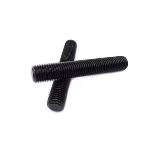 สตั๊ดเกลียวเมตริก B1=1.25D เกรด 10.9 เกลียวเต็มตัว ชุบออกไซด์สีดำ สำหรับงานยานยนต์ - Product Image 3