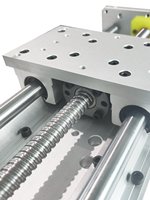 LY KR100S Table coulissante à axe optique avec rail de guidage SBR, vis à billes 16/20, module électrique, plateau linéaire, système automatique pour semi-conducteurs