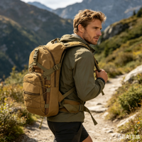 Sac à dos de randonnée et de chasse multi-styles en stock, personnalisable avec logo, pour les activités de plein air, sac à dos tactique à bandoulière