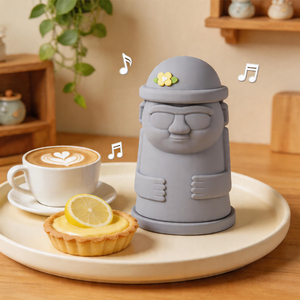 Altoparlante Wireless Creativo in Stile Coreano Jeju, Mini Portatile, USB-C, Decorazione da Scrivania, Regalo, per Casa e Ufficio - Product Image 3