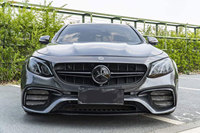 Kit carrosserie de mise à niveau style E63 pour Mercedes Classe E W213, en matériau PP, avec grille centrale et tube caudal labial arrière, à visser, modèle 2017