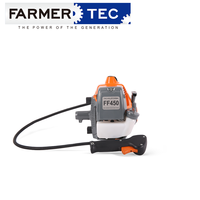 Mesin Pemotong Rumput Holzfforma FF450 44.3cc Dengan Gagang Gear Head, Kompatibel Dengan Mesin Pemotong Rumput STL FS450