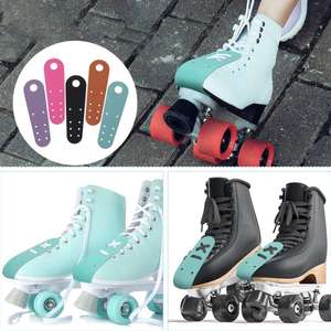 Copripunta in Ecopelle per Pattini <span class=keywords><strong>a</strong></span> <span class=keywords><strong>Rotelle</strong></span>, Protezioni per Scarpe da Skateboard in PU, Accessori per Pattinaggio - Product Image 3