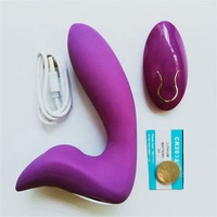 Massage de la prostate en silicone télécommandé Sex Toys Point G Stimulation du clitoris Plug anal Vibrateur