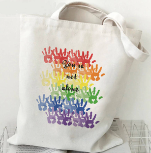 Nuevo diseño ecológico, bolsa de algodón con impresión por transferencia de calor, bolso de lona de color liso, tamaño grande - Product Image 4