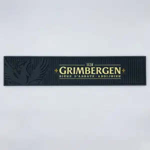 GRIMBERGEN = Barmat, оптовая продажа, индивидуальный логотип, рекламный сервис, мягкий ПВХ, барный коврик для пива