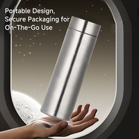 2025 nouveau Design écologique titane isolé sous vide bouteille d'eau en plein air Sport flacon Thermos avec nouveau Design