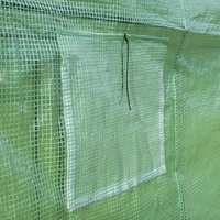 Haute qualité étanche uv protéger durable en plastique plantation maison serre cadre en métal agriculture serre