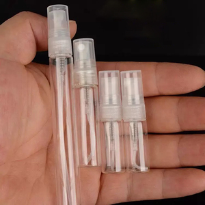 Thanh lịch xách tay rõ ràng Nước hoa thủy tinh phun với bơm phun 2ml 3ml 5ml 10ml Tùy chọn ống nghiệm với phun cap - Product Image 4