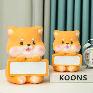 Cute Cartoon Dog Money <b>Box</b> PVC Doll <b>Large</b> Capacity <b>Gift</b> For Kids Age 5 7 Years - Product Image 1