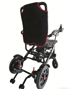 Fauteuil roulant électrique pliable en fibre de carbone pour personnes âgées handicapées Ultra léger 16,8 kg Batterie au lithium longue portée - Product Image 4