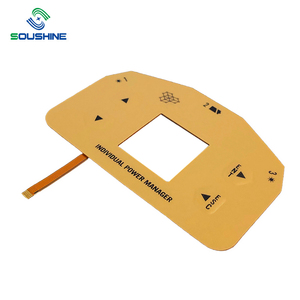 Hiển thị kỹ thuật số LCD Bảng điều chỉnh tốt màng Thiết bị chuyển mạch bàn phím Bàn phím lò vi sóng cảm ứng phẳng màng bàn phím - Product Image 4