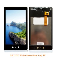 Écran LCD 8,0 pouces, écran industriel Navascreen, écran spécial pour téléphone portable senior, utilisation sur ordinateur de bureau