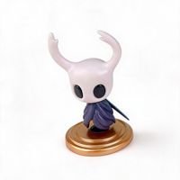 Figurine Hollow Knight en PVC écologique de qualité supérieure, statuette de personnage 3D, style Kawaii, couleurs personnalisables, fabricant direct